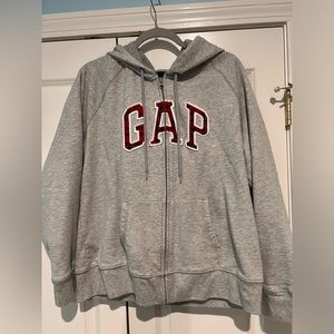 GAP XXL hooded fleece jacket